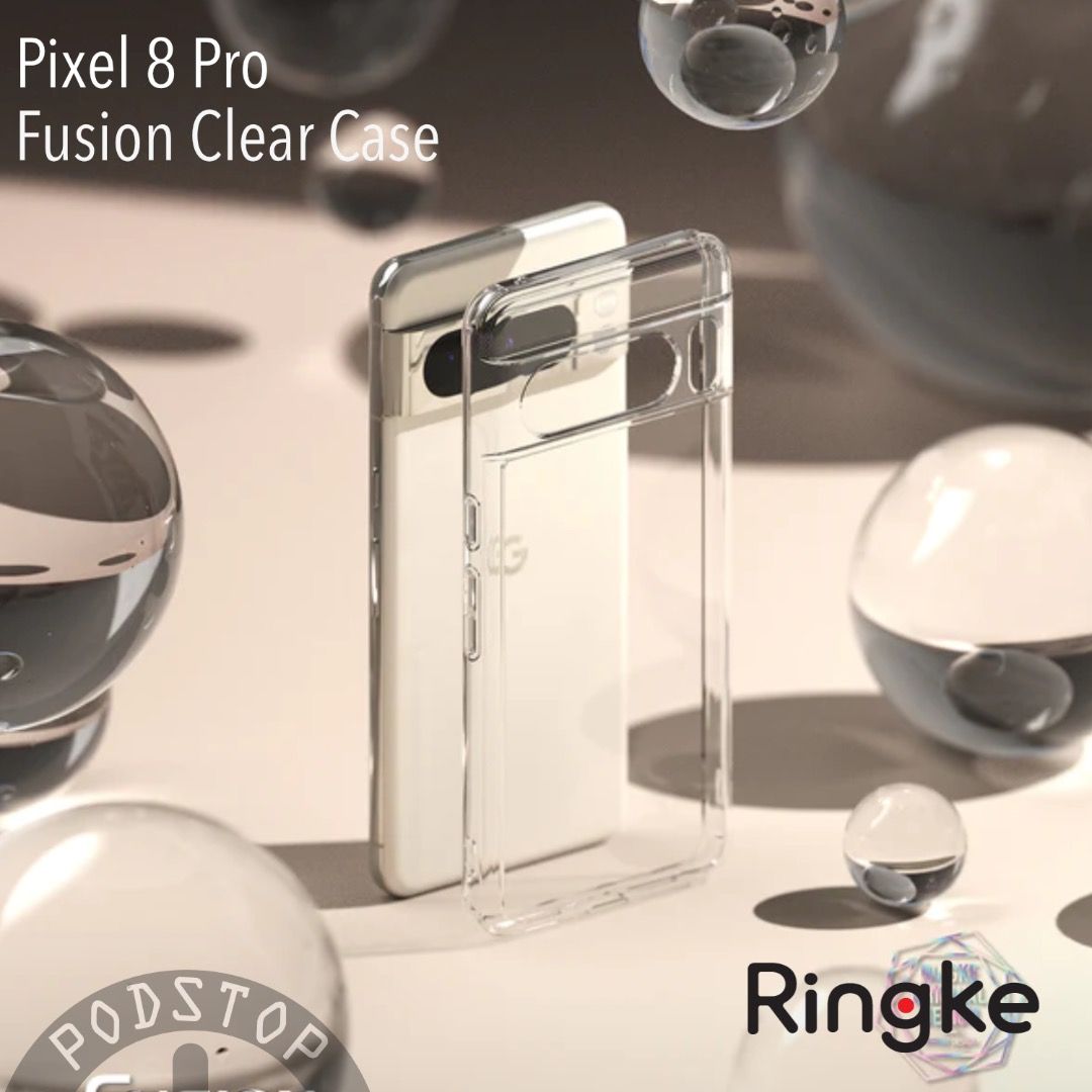 RINGKE Fusion Clear Case for Google Pixel 8 / 8 Pro, Mobile Phones
