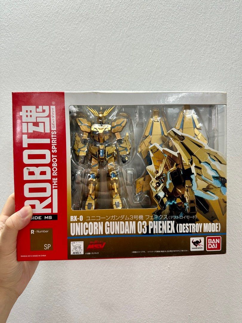 Robot Spirits SIDE MS Unicorn Gundam Unit 3 Phenex (Destroy Mode