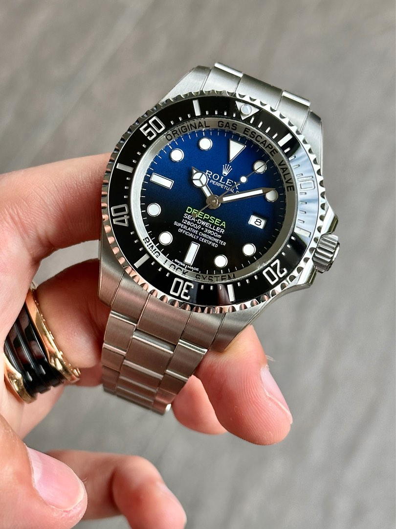 Rolex 116660 blue sales