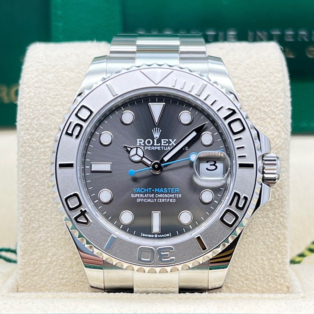 Rolex yachtmaster 2025 rhodium