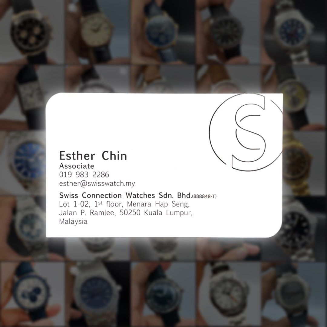 Swiss connection online watches sdn bhd
