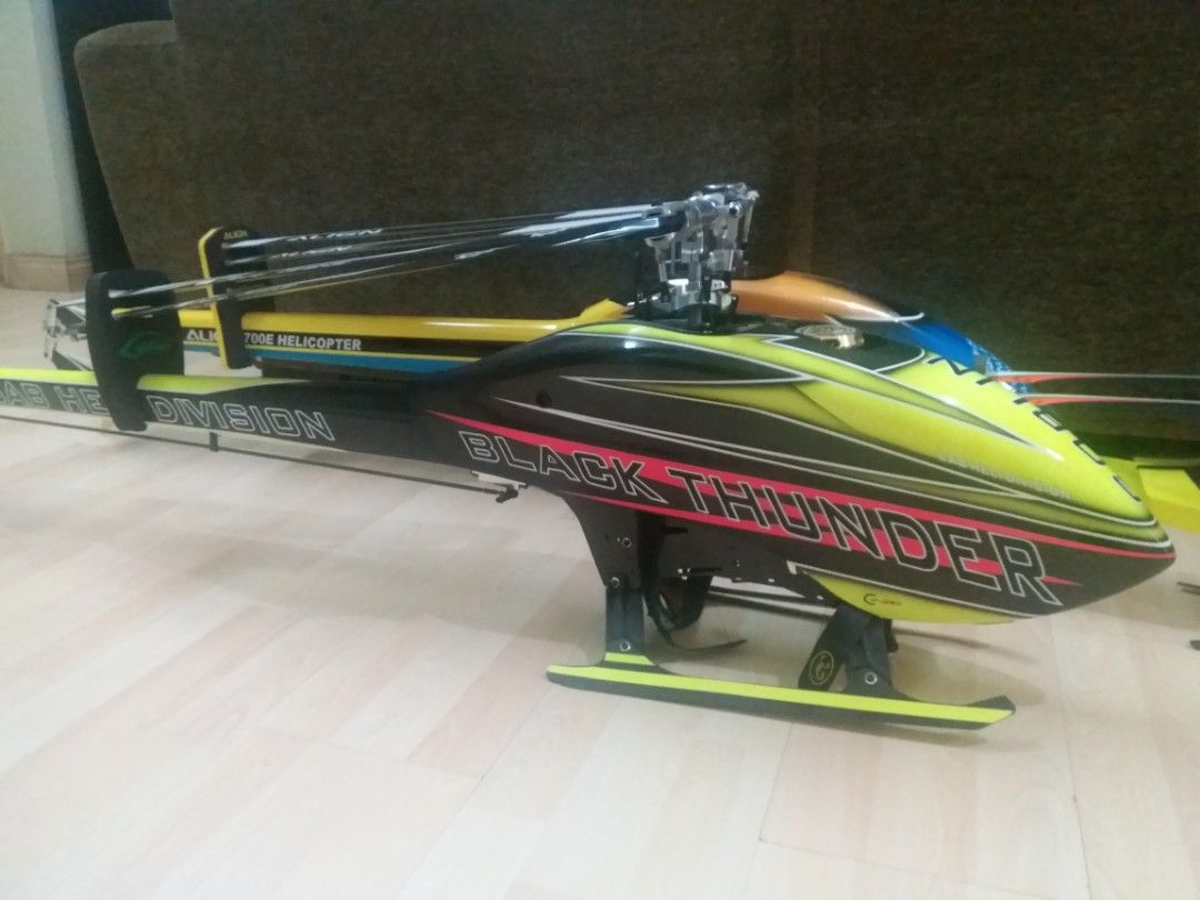 Sab goblin 700 black thunder and goblin 380 kyle stacy rc helicopter