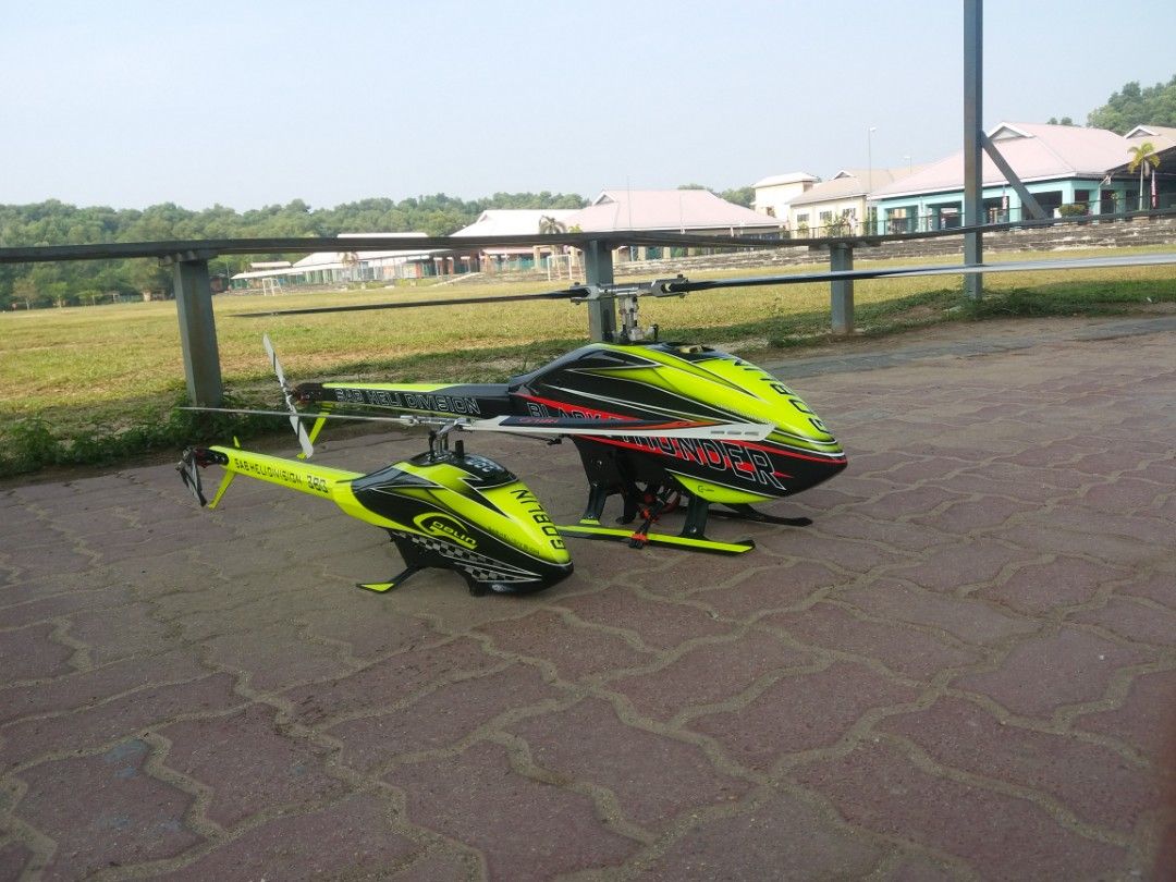 Goblin 700 online black thunder