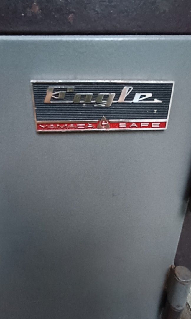Safety Vault with Key and Number Combination, Fire Rated Brand Eagle
