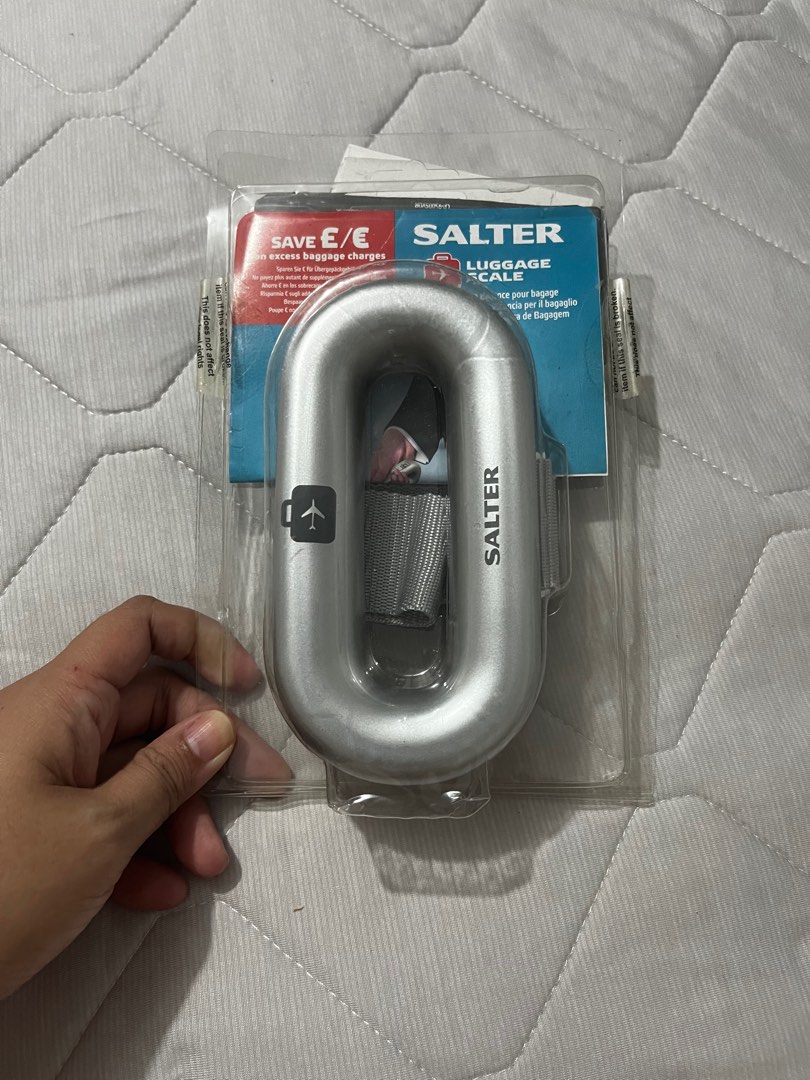 Salter portable luggage scale, Hobbies & Toys, Travel, Luggage on Carousell