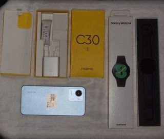 Samsung galaxy watch 4 & Realme C30s