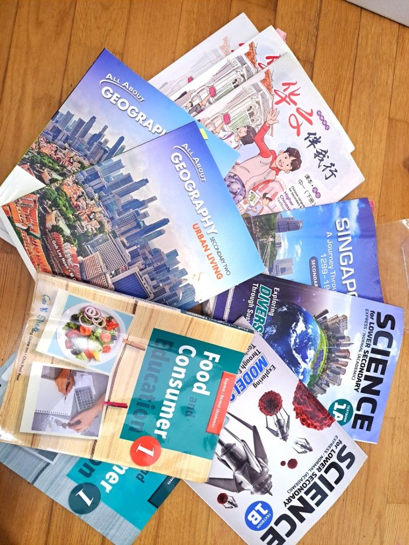 Secondary 1 and 2 textbooks, Hobbies & Toys, Books & Magazines ...