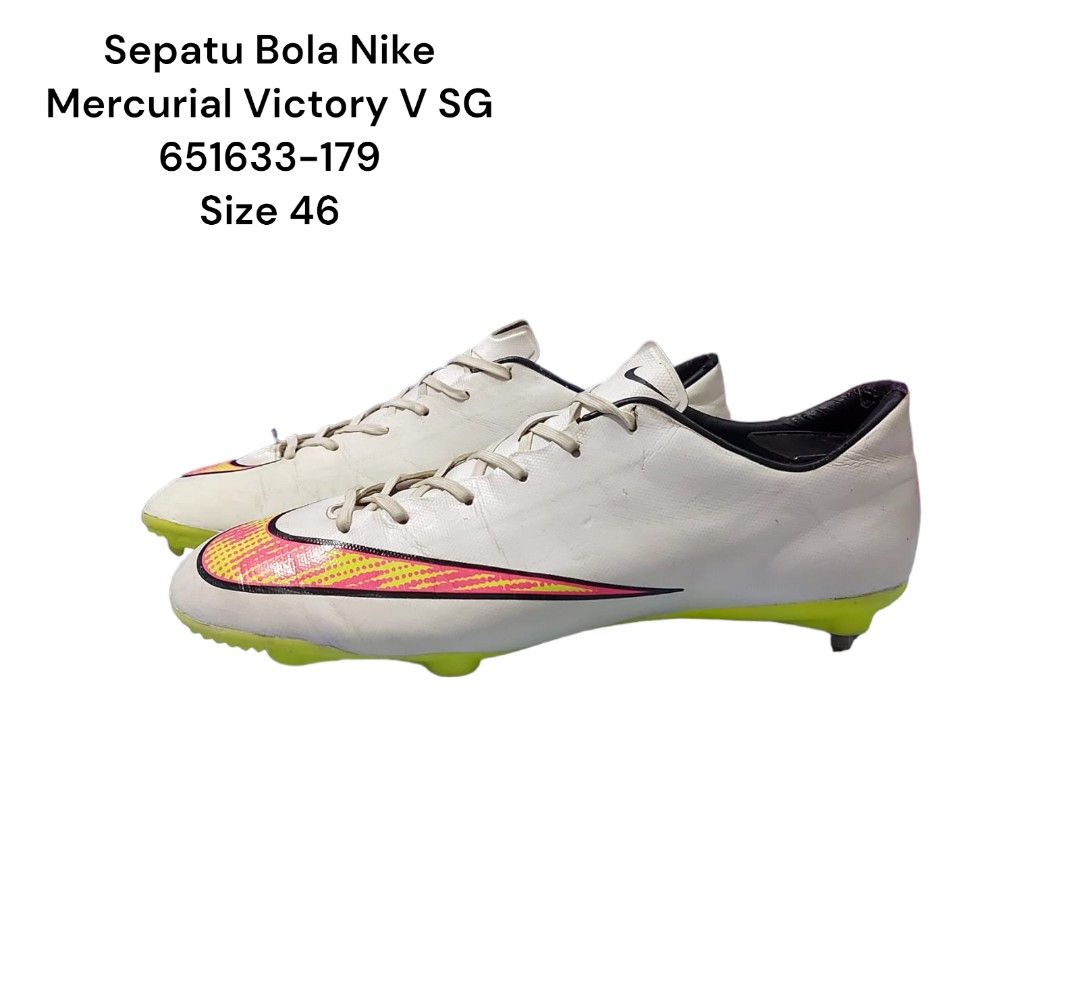 Sepatu Bola Nike Mercurial Victory V SG 651633 179 Size 46