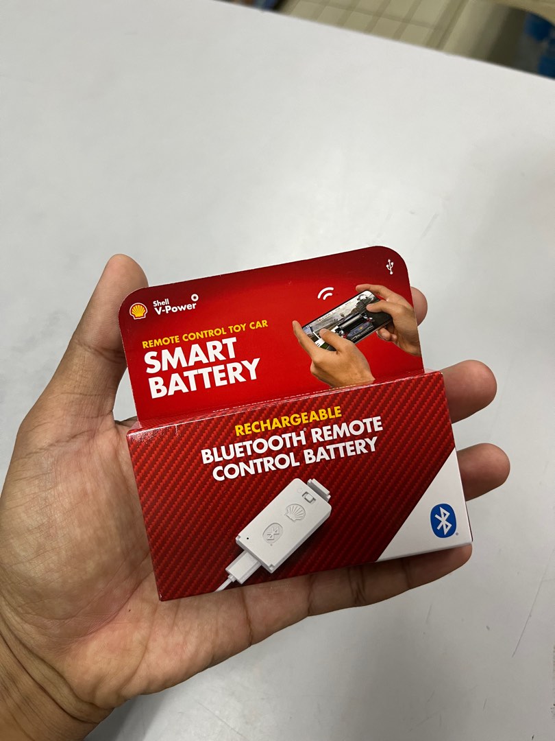 Shell bluetooth remote car battery, Hobbies & Toys, Collectibles & Memorabilia, Fan Merchandise