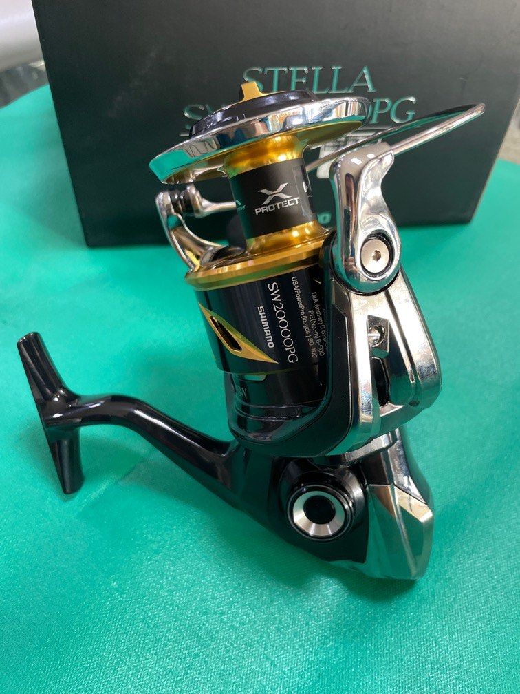 廣成釣具》【日本黑寶】STELLA 20 SHIMANO 捲線器龍膽捲線器洗馬諾黑寶改裝心臟改裝, 露天市集