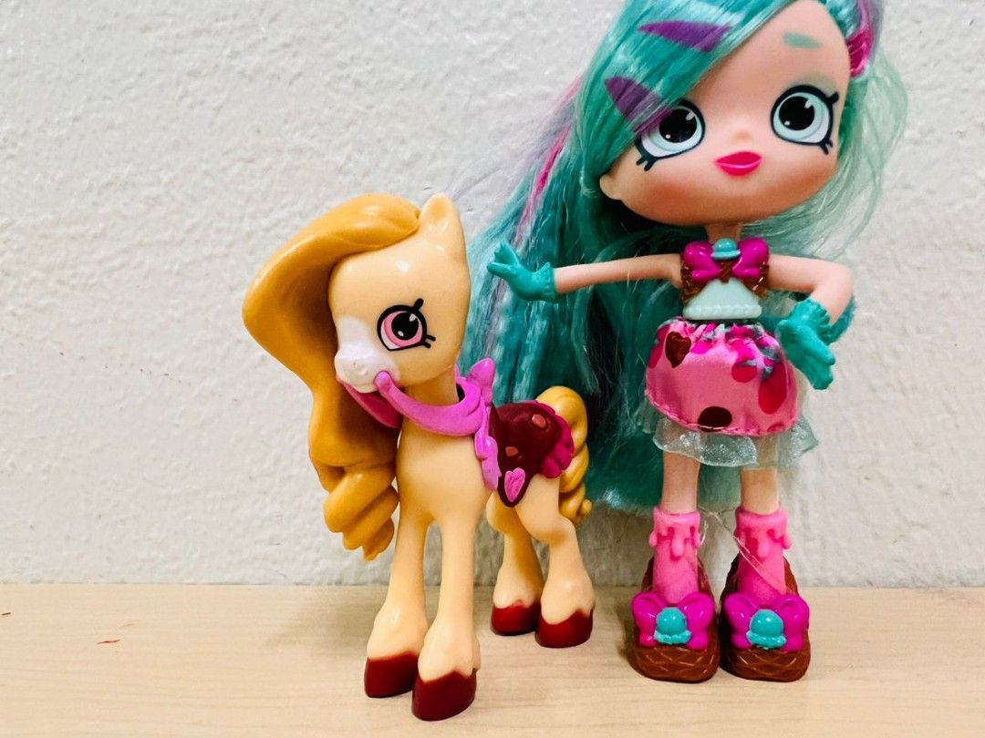 Black shopkins dolls sales