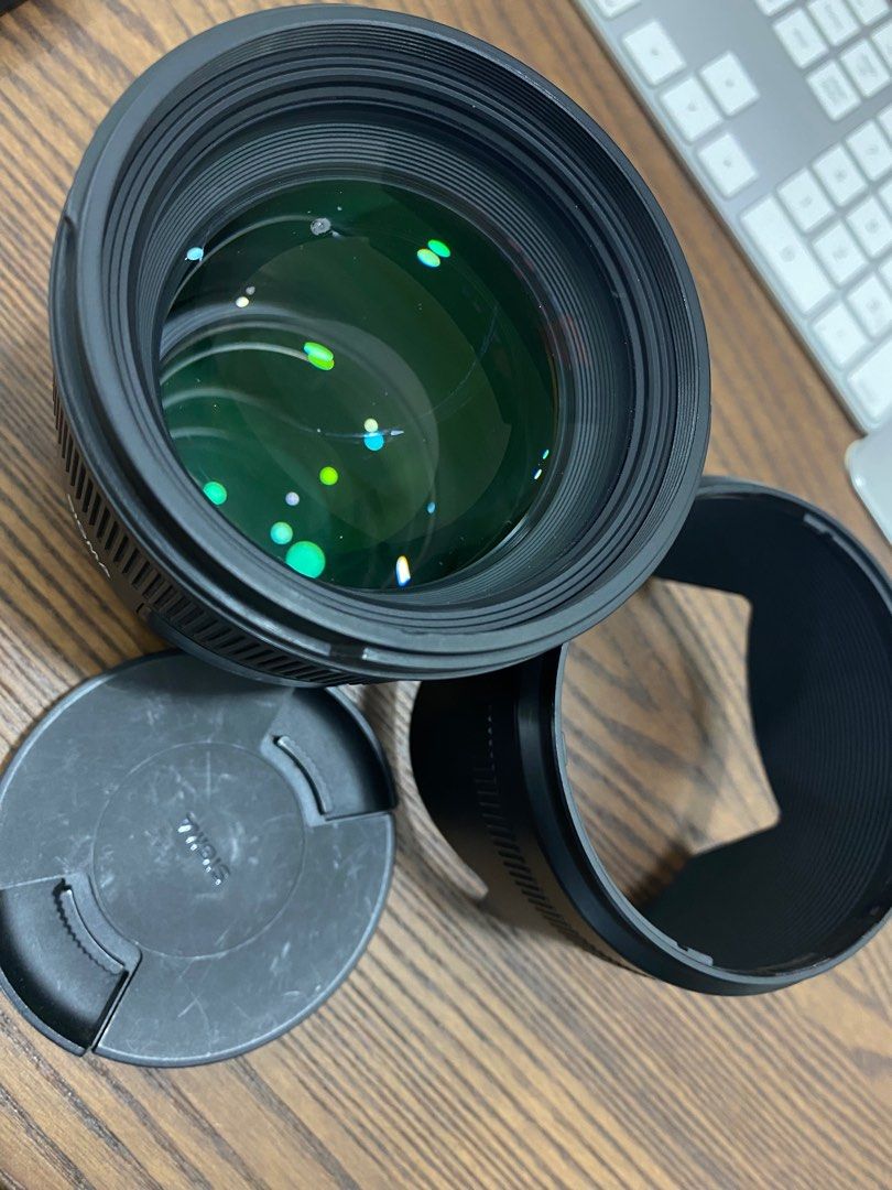 Nonuart Sigma 85mm f1.4 non-art for Canon, Photography, Lens & Kits on Carousell