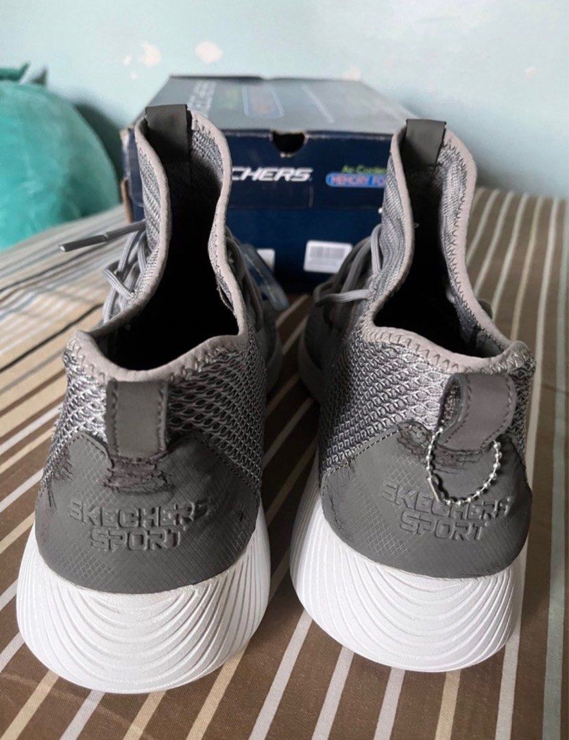 Skechers Air Cooled Memory Foam 9.5uk 28.5cm Men s Fashion