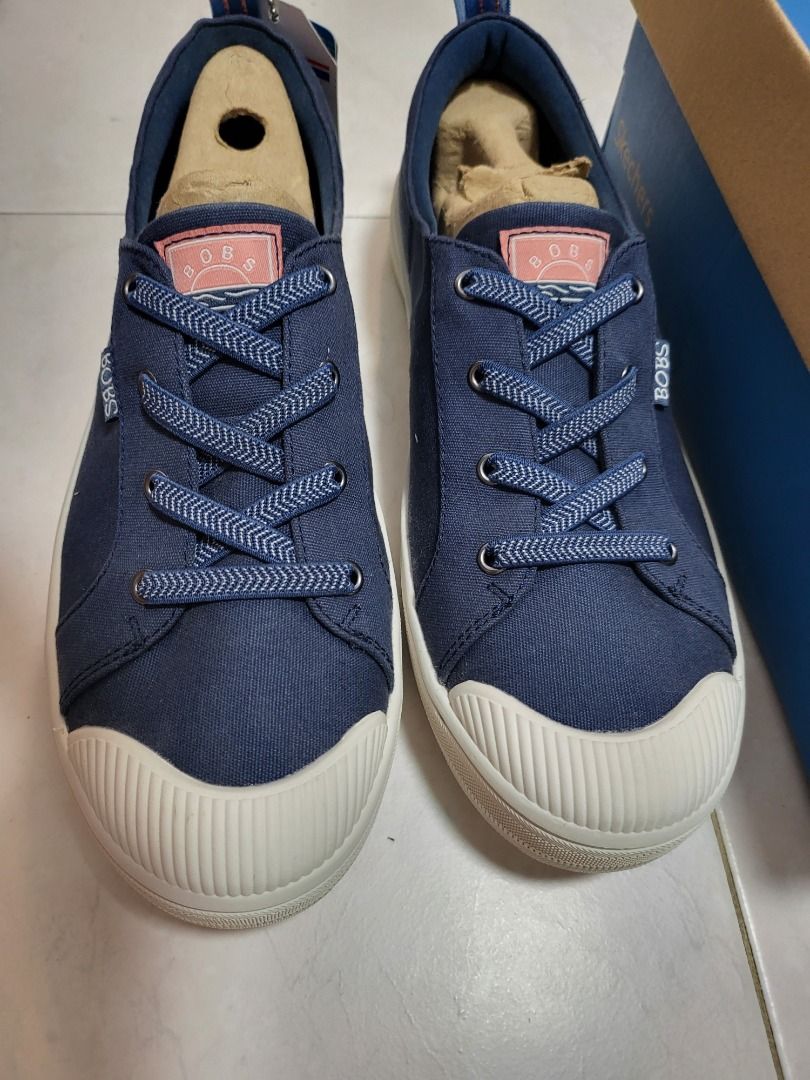 Navy bobs shoes top