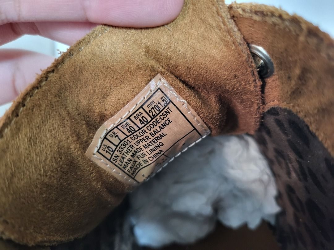 Skechers Brown Boots Shoes with Memory Foam Can Wear for Work