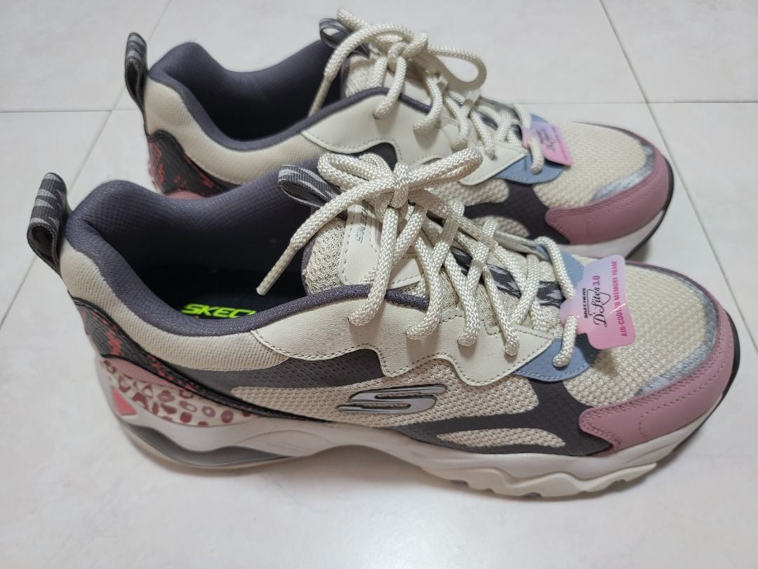 Memory foam white sneakers outlet