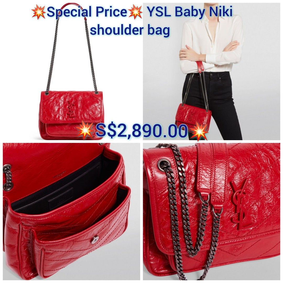 YSL Niki Large, Luxury, Bags & Wallets on Carousell