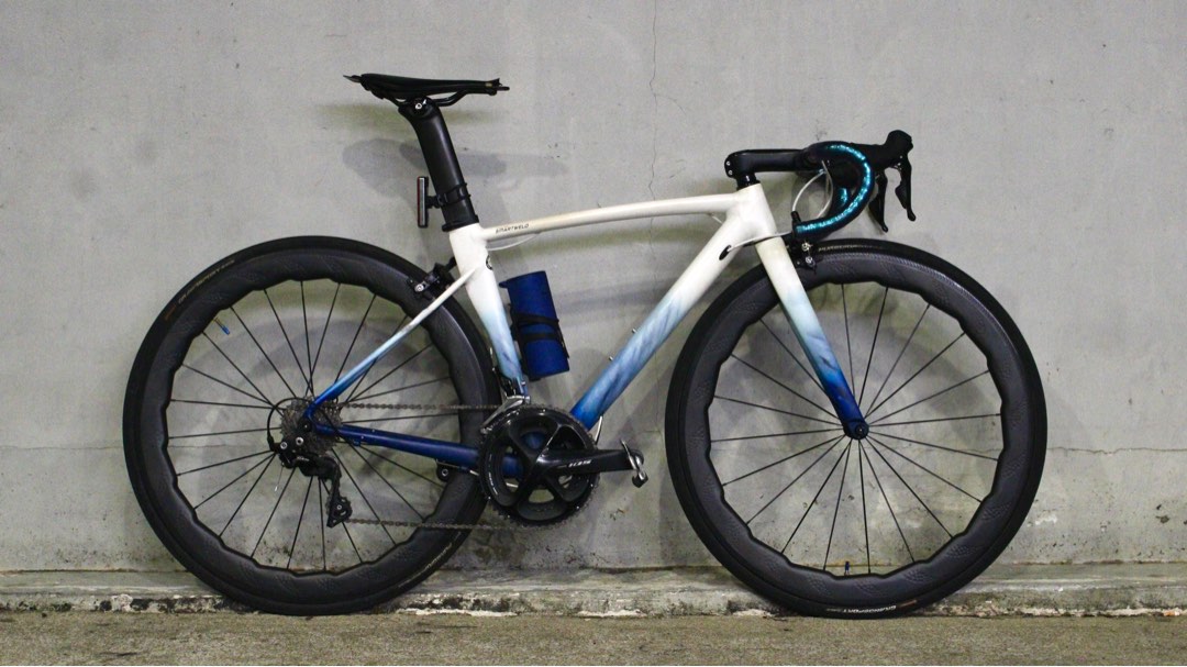 Specialized allez deals white and blue