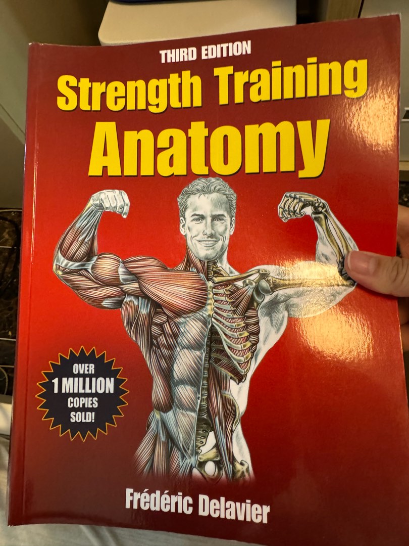 Strength training anatomy, 興趣及遊戲, 書本 & 文具, 教科書 Carousell