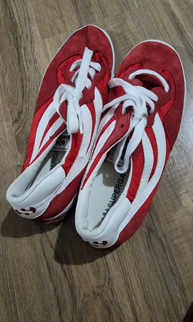 Superga Nylu RedWhite