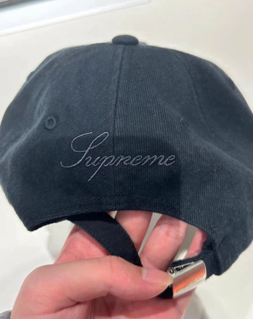 新品】Supreme Washed Flannel 6-Panel-