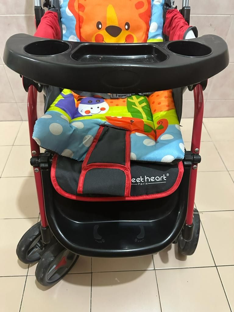Sweet Heart Paris Aluminium 2 in 1 Stroller Rocker Cradle ST230