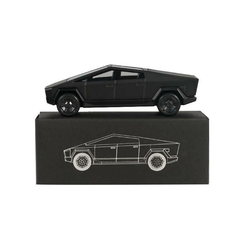 拓意xcartoys 1/64 Tesla Cybertruck XCARTOYS 1:64 Tesla Cyberpickup trailer Set Die cast alloy