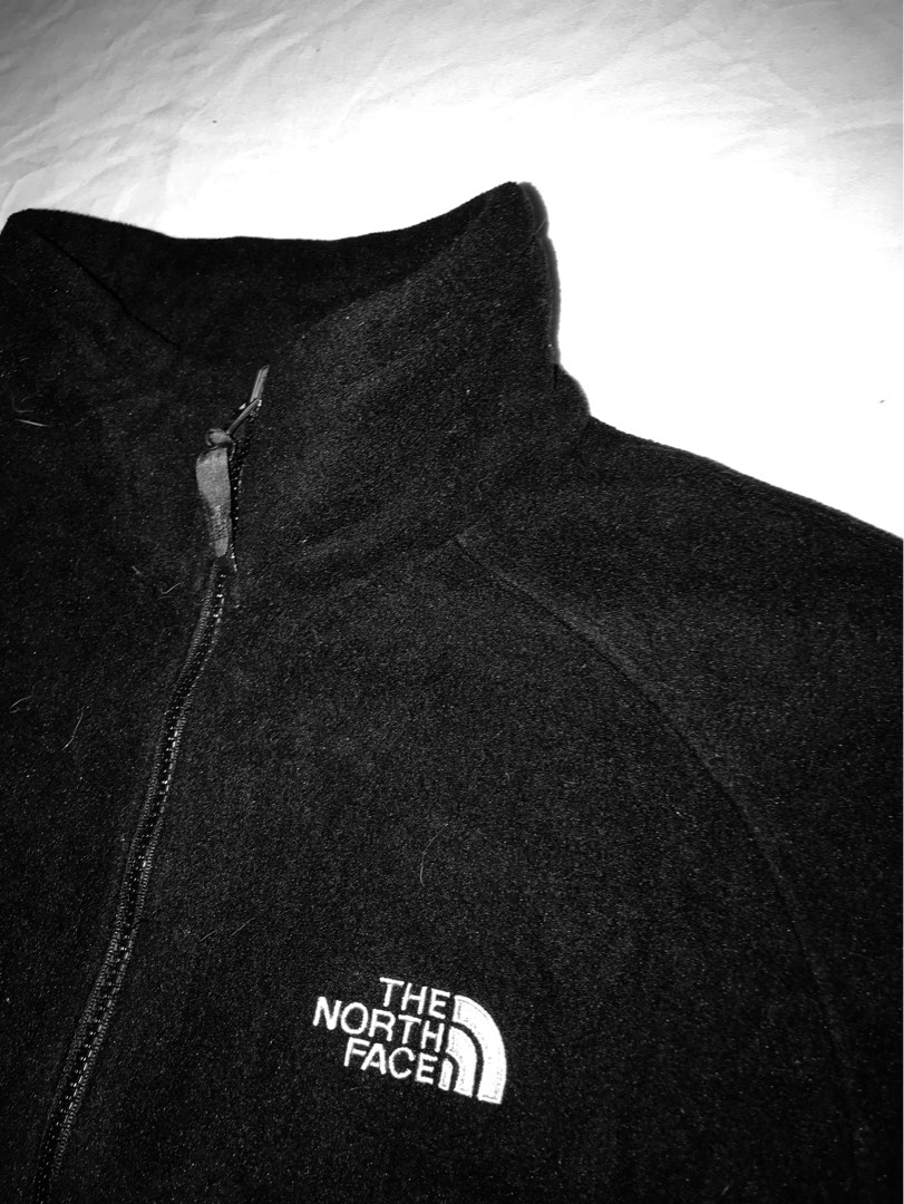 THE NORTH FACE FLEECE JACKET BLACK, Men's Fashion, Coats, Jackets and