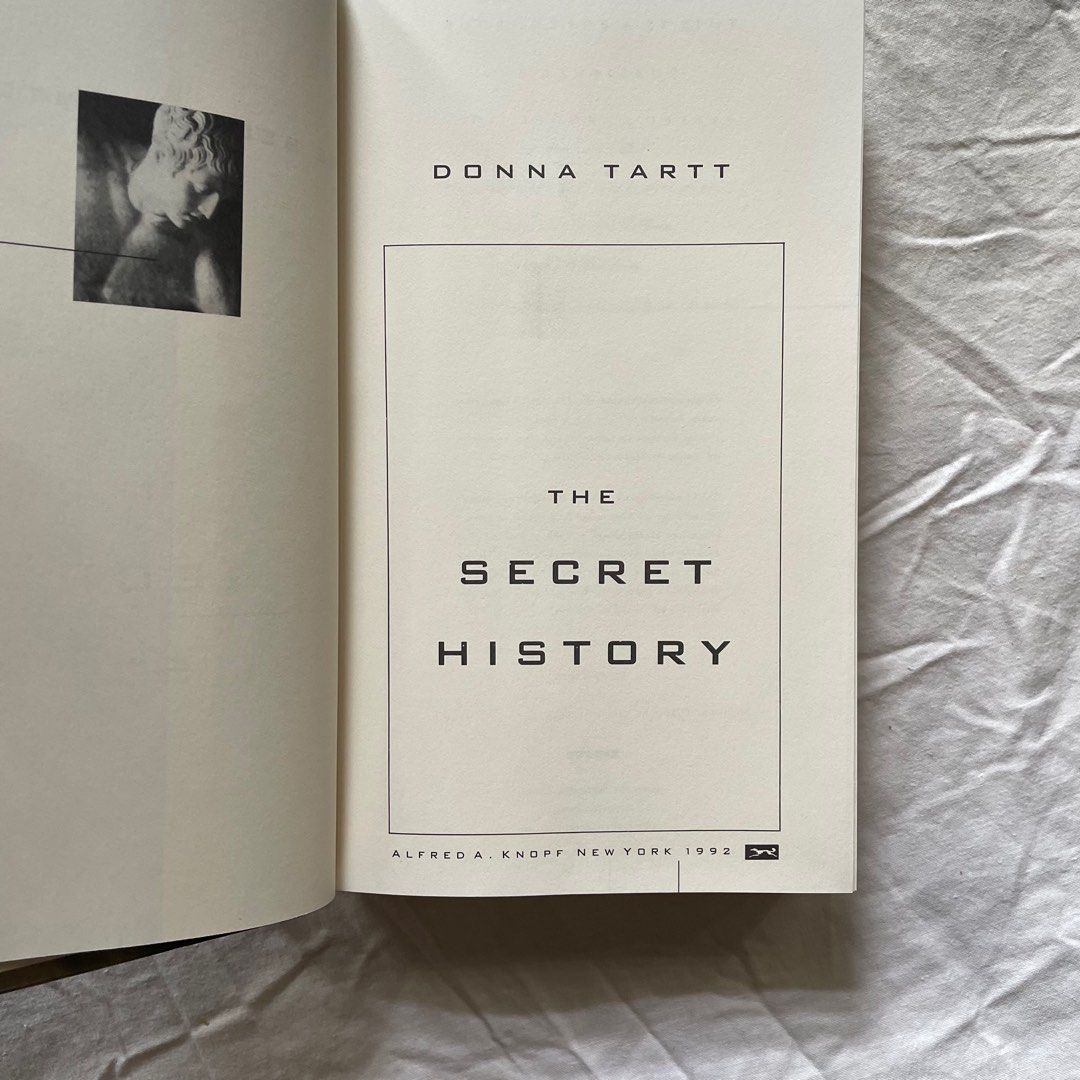 The Secret History By Donna Tartt Rare Edition Hobbies And Toys Books And Magazines Fiction 4426