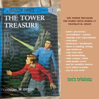 The Tower Treasure The Hardy Boys Series #1 by Franklin W. Dixon