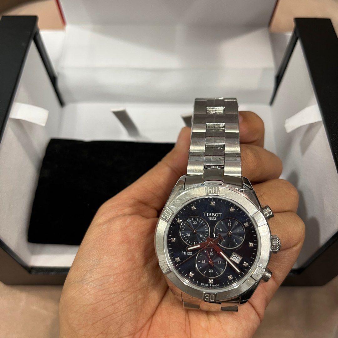 Tissot pr 100 chrono lady shop