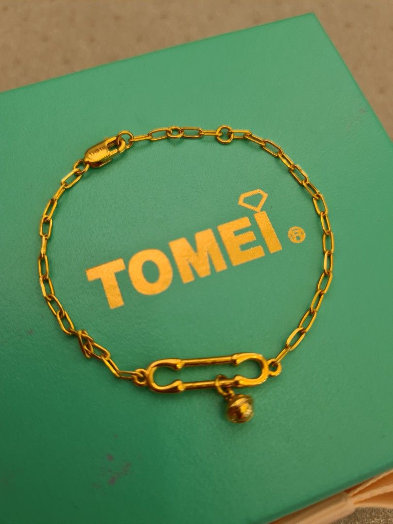 Tomei gold bracelet 916 Women s Fashion Jewelry Organisers