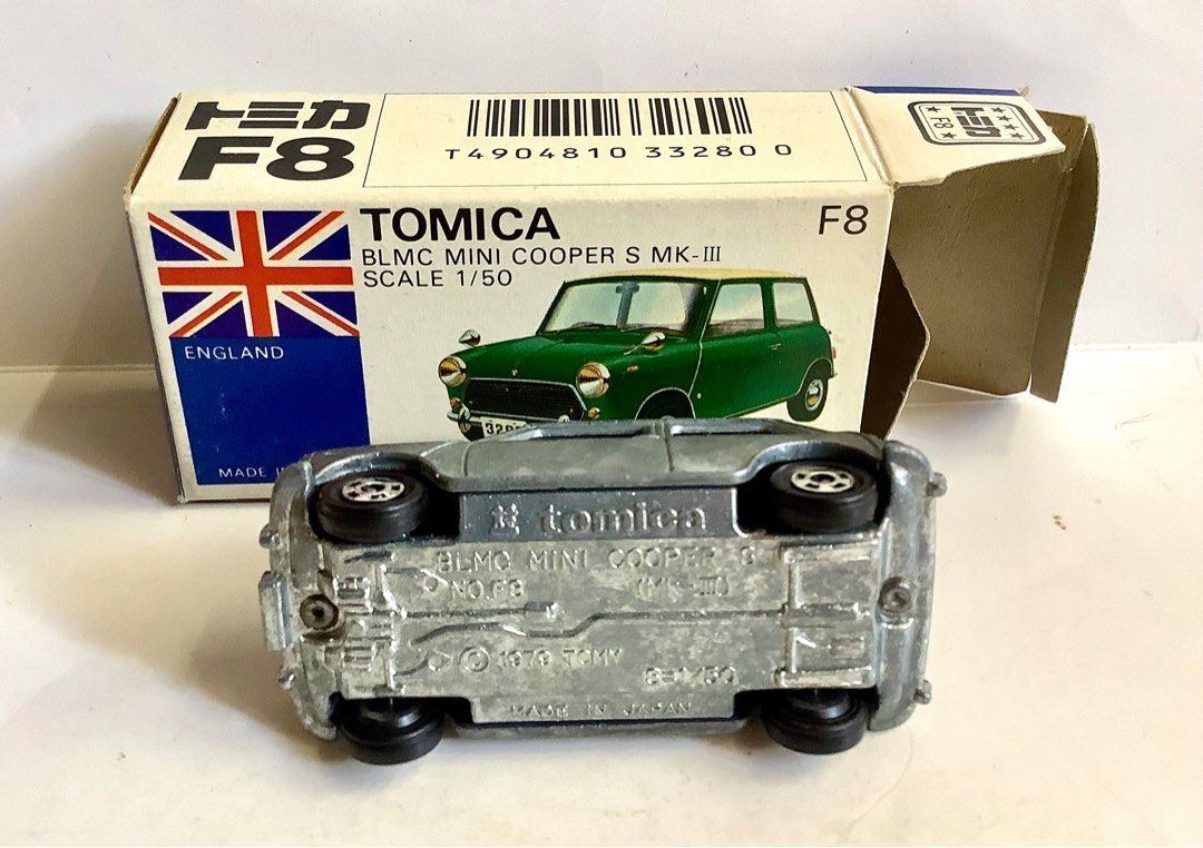 Tomica F8 BLMC Mini Cooper S MK-III (無塗裝）, 興趣及遊戲, 玩具