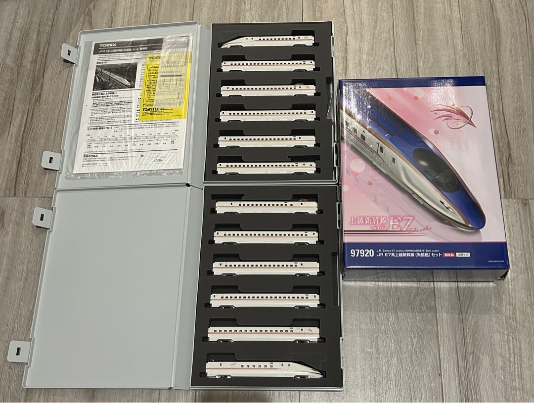 限定販売TOMIX E7系上越新幹線(朱鷺色)セット【限定品】 鉄道模型