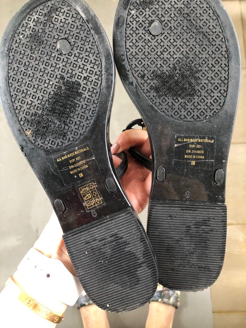 Where are tory outlet burch sandals made