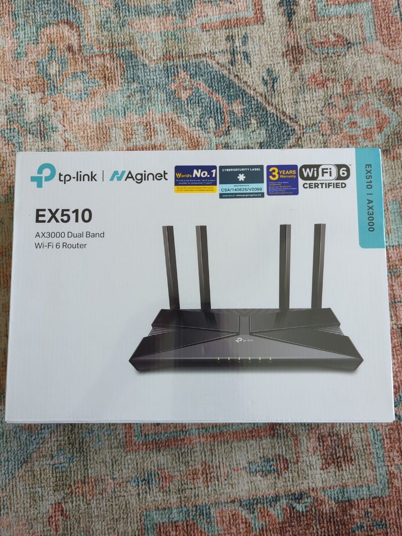 TP-Link EX510 WIFI 6 Router, Computers & Tech, Parts & Accessories ...