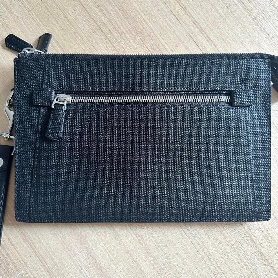 Tumi Monaco Double Zip Clutch In Black Lyst 57 OFF