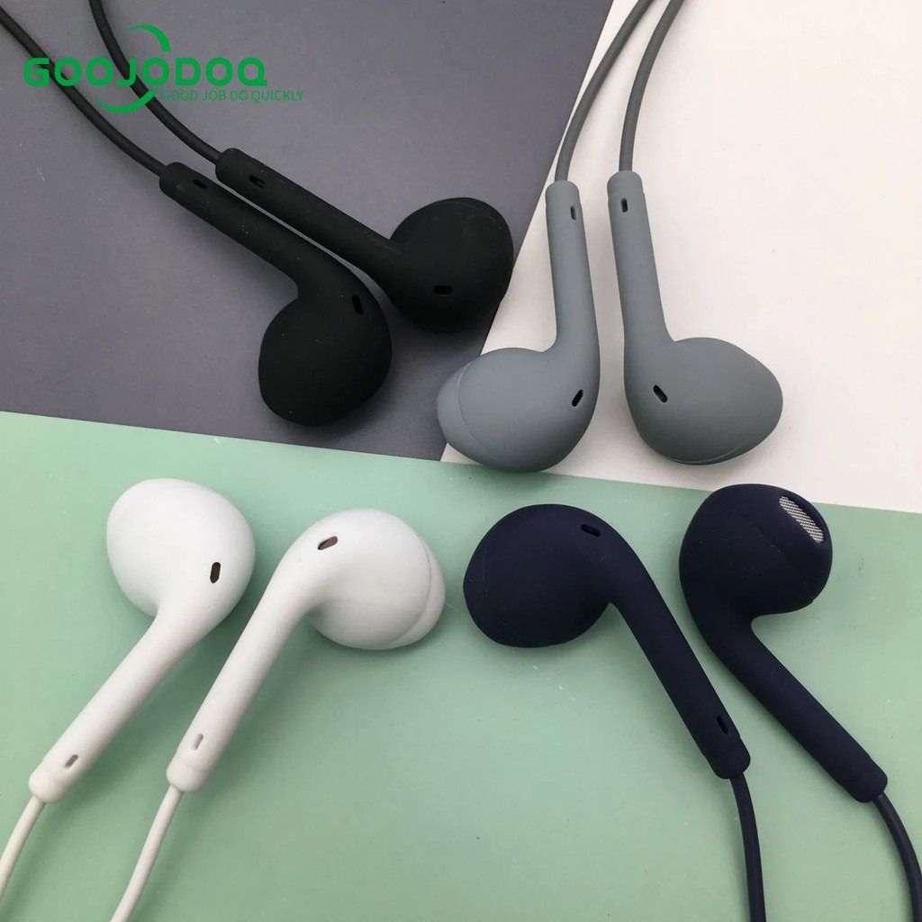 U19 Headset Macaron Color HiFi Over Ear Earphone with Mic 1.2M Grey