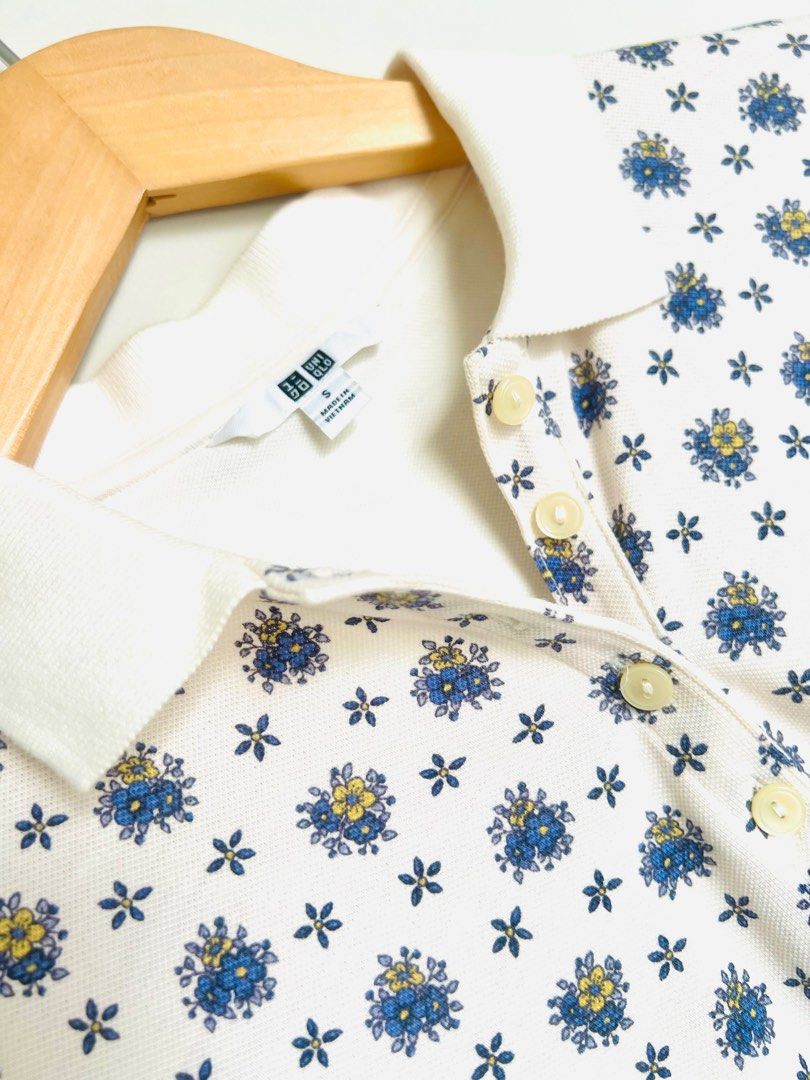 Uniqlo floral polo on sale