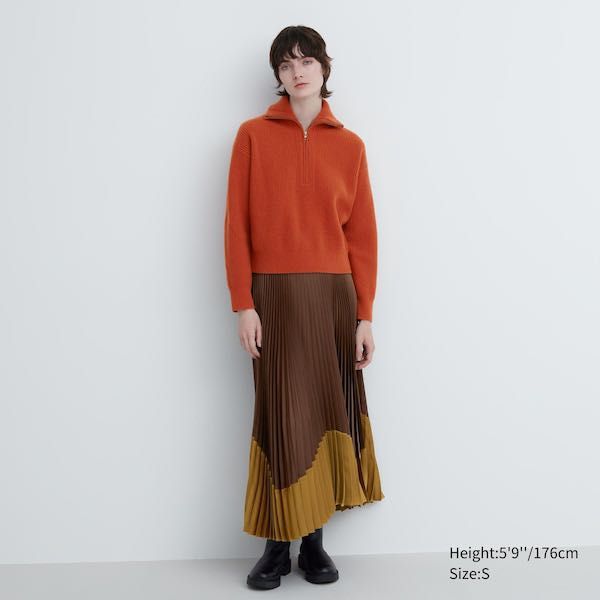Uniqlo orange sweater store