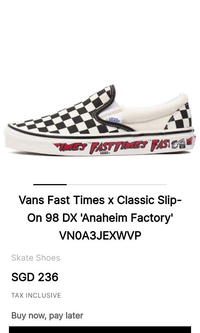 Vans Old Skool Limited Edition FASTTIMES