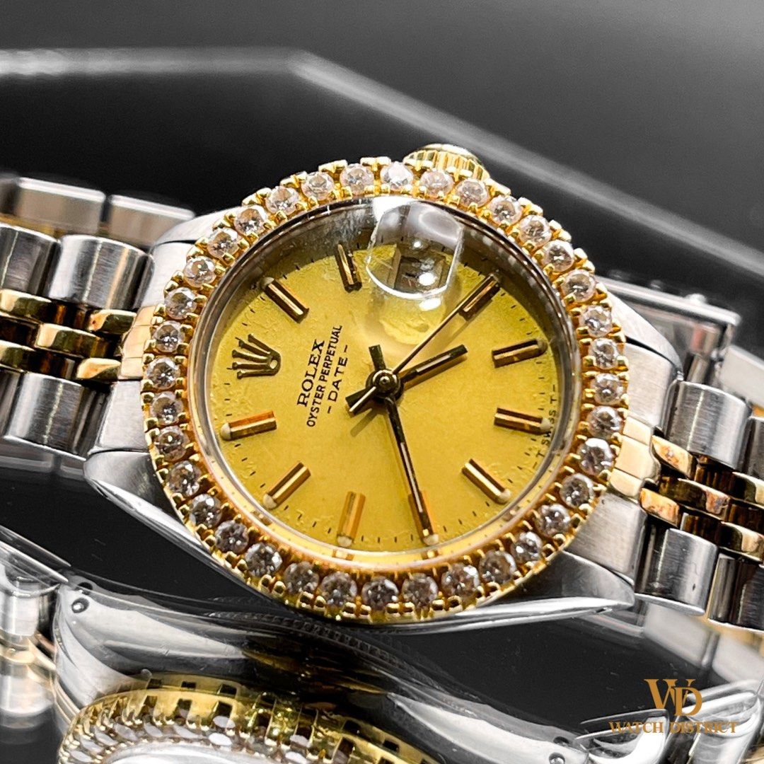 Rolex 6917 shop diamond bezel