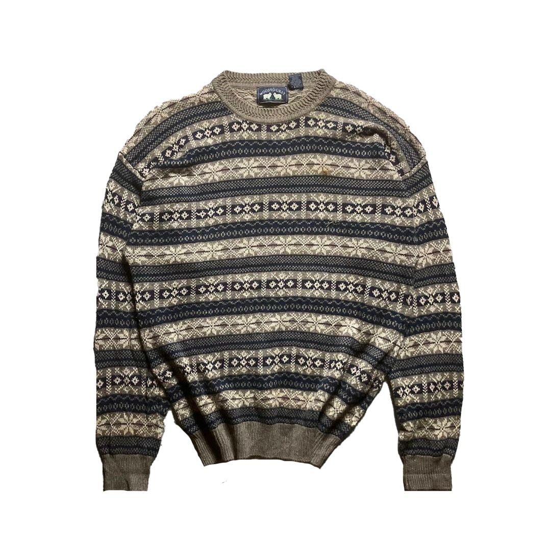 Woods & gray sweater hot sale