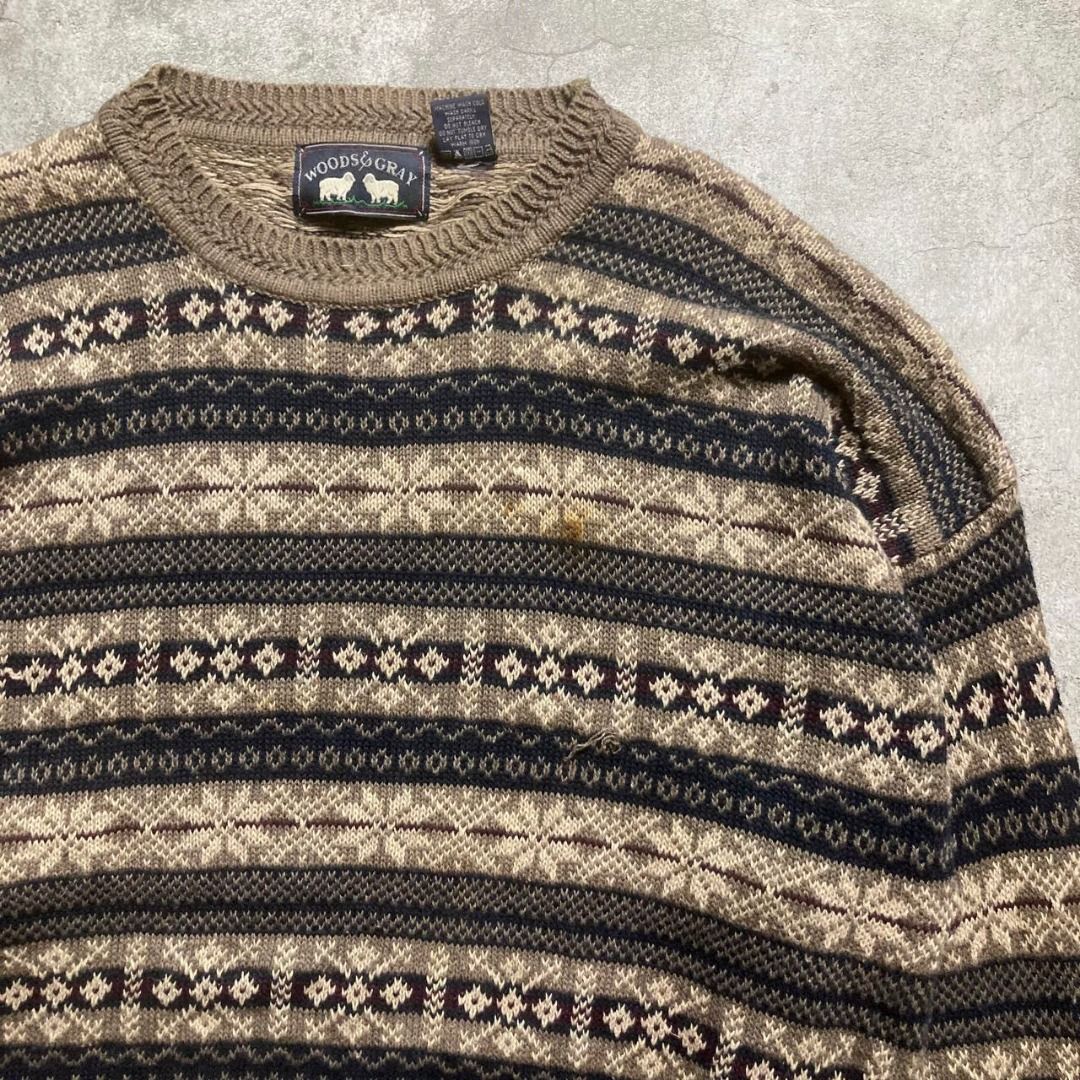NEW ARRIVAL Vintage Woods and gray cottagecore sweater crewneck