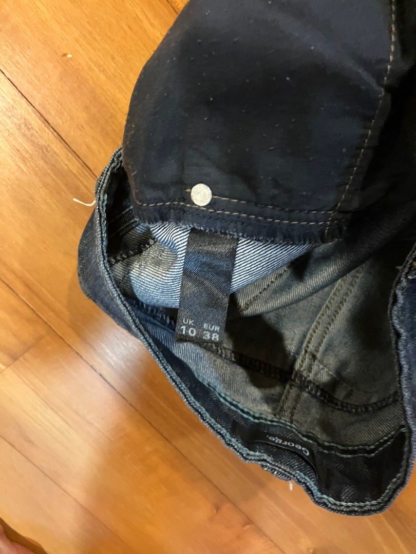 George denim shorts top