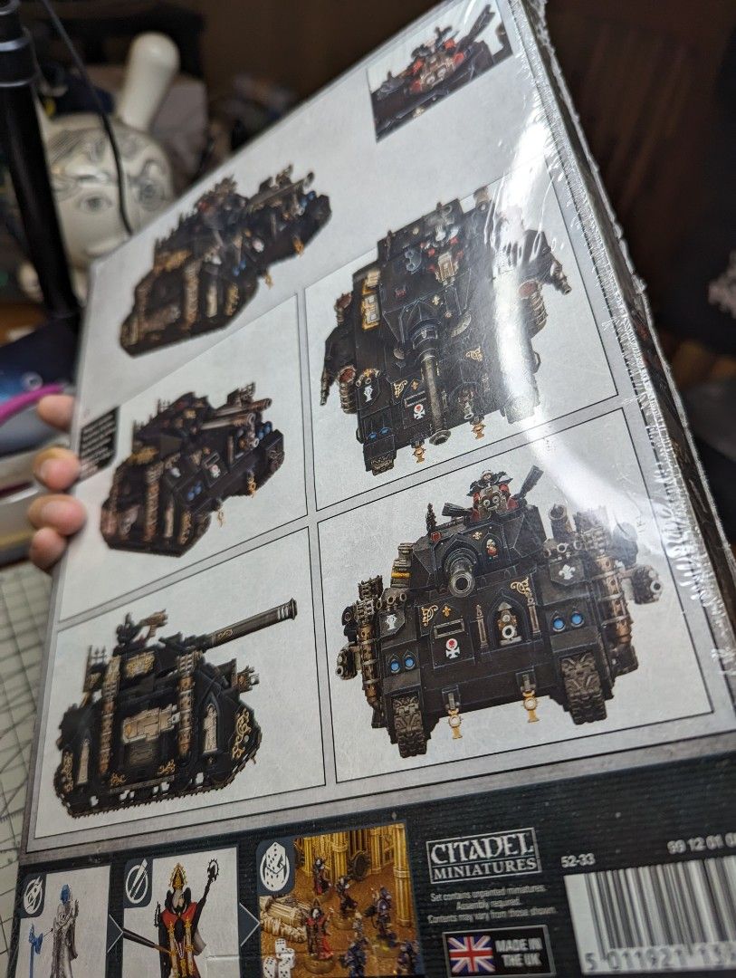 Warhammer 40 Adepta Sororitas Castigator Tank, Hobbies & Toys, Toys