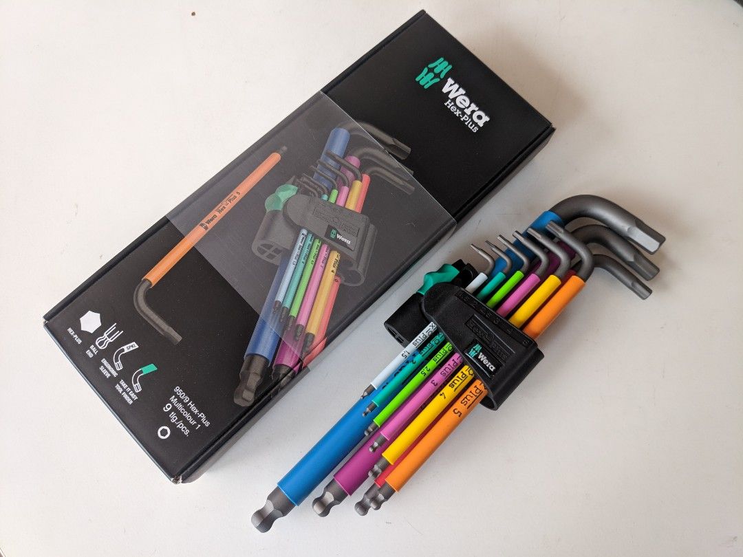 Wera L HexPlus Allen Key Set, Furniture & Home Living, Home Improvement & Organisation, Home