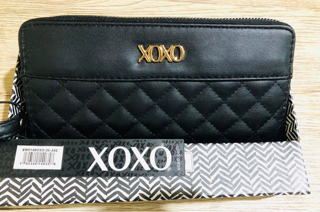 XOXO Long Wallet Black Women s Fashion Bags Wallets