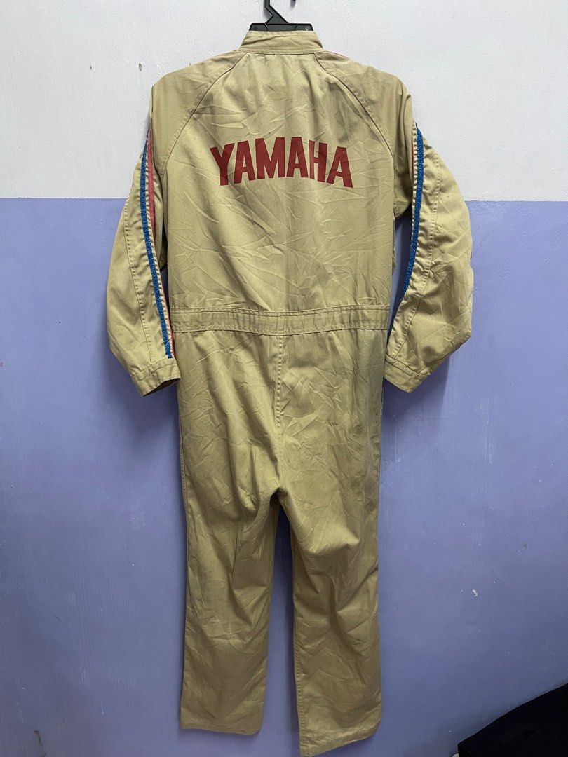 Yamaha Coverall, Men's Fashion, Coats, Jackets and Outerwear on Carousell