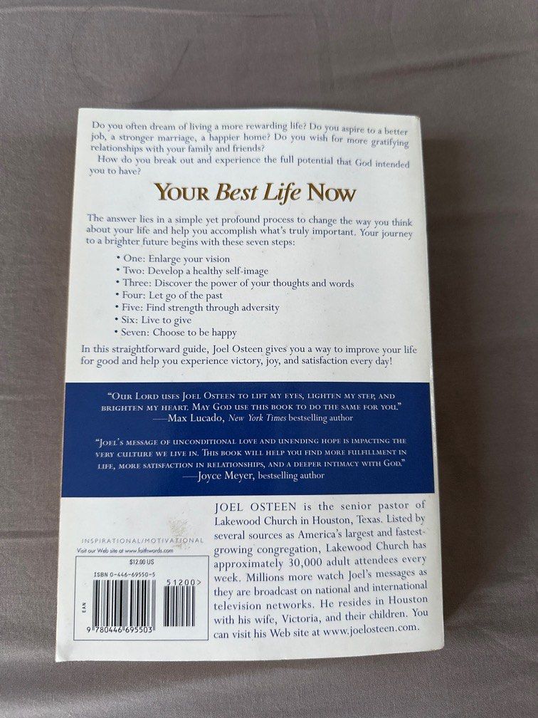 Your Best Life Now: 7 Steps to Living at Your Full Potential by